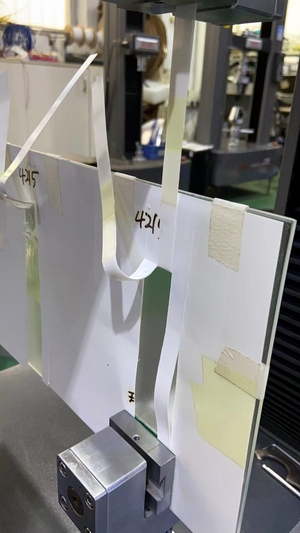 光伏行業(yè)膠膜剝離及拉伸試驗(yàn)機(jī)測試報告